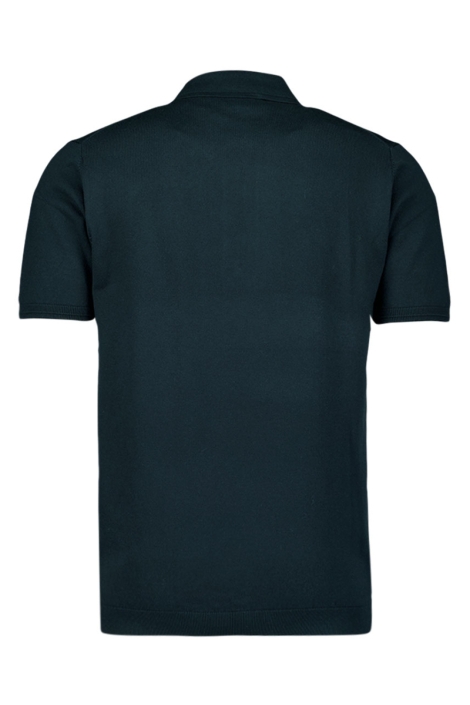 NO-EXCESS pullover short sleeve polo zip soli